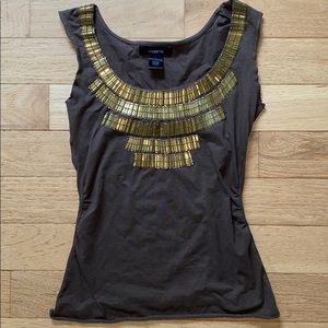 Arden B Roman metal shirt 🤎2/20% 3/25-%